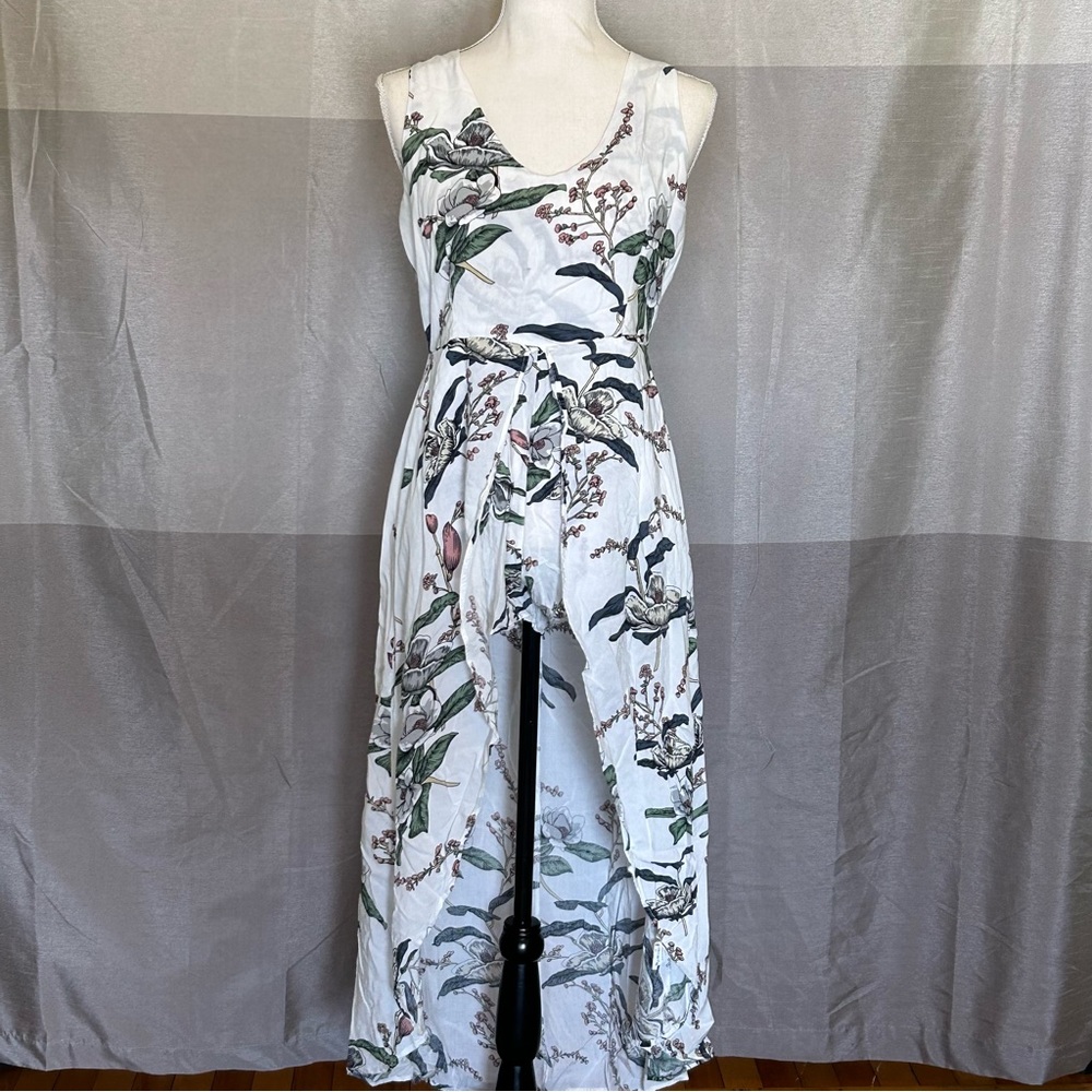 Hi-Low Romper Dress